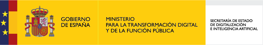 logo del Ministerio para la Transformación Digital