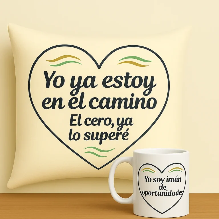 cojín con frase humorística